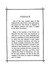 Front cover of Hymns on the Holy Communion by Ada Cambridge