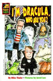 Front cover of I'm Dracula, who are you? by Mike Thaler