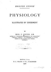 Front cover of Physiology illustrated by experiment by Buel Preston Colton