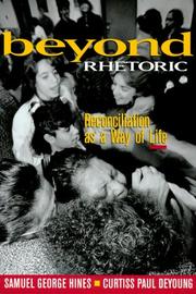 Cover of Beyond rhetoric by Samuel G. Hines