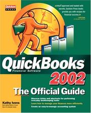 Cover of QuickBooks (R) 2002 by Kathy Ivens