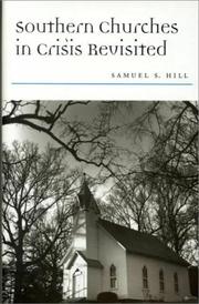 Cover of Southern churches in crisis revisited by Samuel S. Hill
