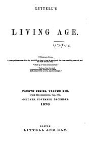 Cover of The Living age by Unknown