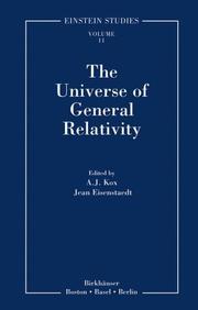 Cover of The universe of general relativity by Jean Eisenstaedt