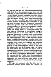 Cover of Ueber den Begriff des sittlichen Ideals by Heinrich Gomperz