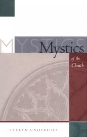 Front cover of The mystics of the church by Evelyn Underhill