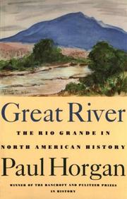 Cover of Great river by Paul Horgan