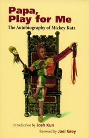 Cover of Papa, play for me by Mickey Katz