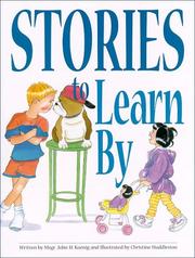 Cover of Stories to learn by by John H. Koenig