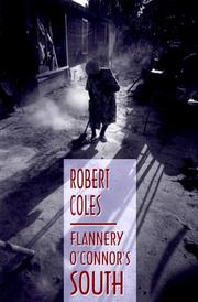 Cover of Flannery O'Connor's South by Robert Coles