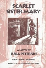 Front cover of Scarlet Sister Mary by Julia Mood Peterkin