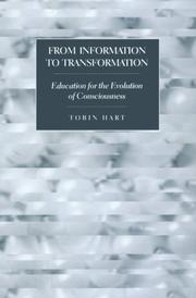 Cover of From information to transformation by Tobin Hart