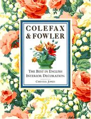 Front cover of Colefax & Fowler by Chester Jones