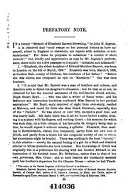 Front cover of Poetical Works of Elizabeth Barrett Browning by Elizabeth Barrett Browning