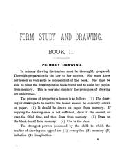 Front cover of Elementary Drawing Simplified: A Text-book of Form Study and Drawing Designed for the Lower Grades by De Reseo Leo Augsburg