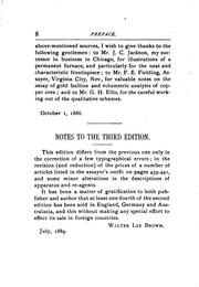 Front cover of Manual of Assaying Gold, Silver, Copper, and Lead Ores by Walter Lee Brown