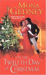 Front cover of On the Twelfth Day of Christmas by Mona K. Gedney