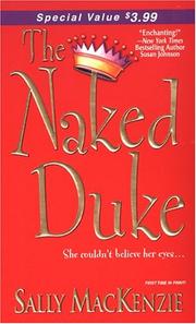 Front cover of The Naked Duke by Sally MacKenzie