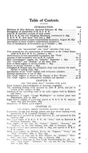 Front cover of The Early Motive Power of the Baltimore and Ohio Railroad by Joseph Snowden Bell