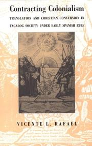 Cover of Contracting Colonialism by Vicente L. Rafael