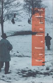 Front cover of Imre Lakatos and the guises of reason by John Kadvany