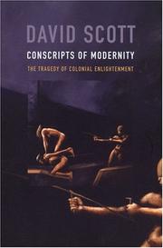 Cover of Conscripts of Modernity by David Scott