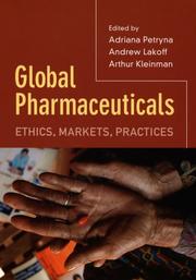 Cover of Global pharmaceuticals by Adriana Petryna