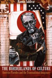Front cover of The borderlands of culture by Ramón Saldívar