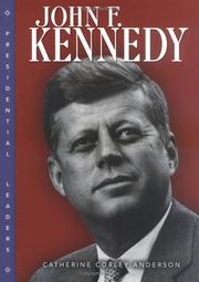 Front cover of John F. Kennedy by Catherine Corley Anderson