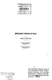 Cover of International Library of Masterpieces, Literature, Art and Rare Manuscripts: History, Biography ... by Harry Thurston Peck