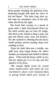 Front cover of The Dewy Morn: A Novel by Richard Jefferies