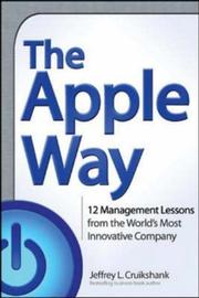 Front cover of The Apple Way by Jeffrey L. Cruikshank