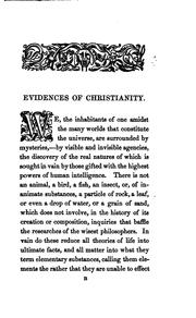 Cover of An introduction to the evidences of Christianity by James Orchard Halliwell-Phillipps