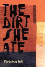 Front cover of The dirt she ate by Minnie Bruce Pratt