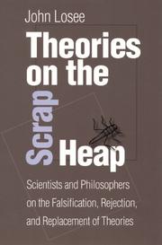 Front cover of Theories On The Scrap Heap by John Losee