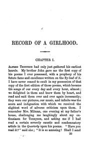 Front cover of Record of a girlhood by Fanny Kemble