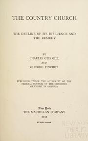 Front cover of The country church by Charles Otis Gill