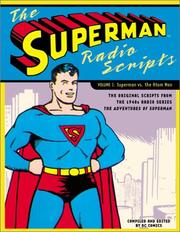 Cover of The Superman radio scripts by Steven Korté