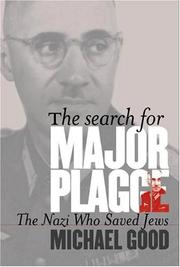 Cover of The Search for Major Plagge by Michael Good