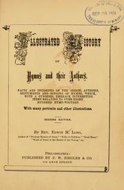Front cover of Illustrated history of hymns and their authors by Edwin McKean Long