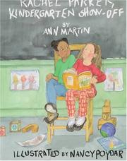Front cover of Rachel Parker, kindergarten show-off by Ann M. Martin