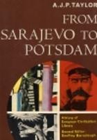 Front cover of From Sarajevo to Potsdam by Taylor, A. J. P.