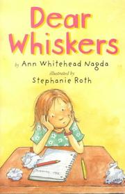 Cover of Dear Whiskers by Ann Whitehead Nagda