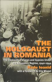Front cover of The Holocaust in Romania by Radu Ioanid
