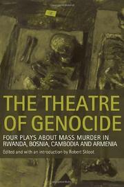 Front cover of The theatre of genocide by Unknown