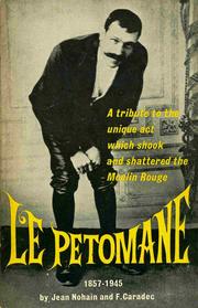 Cover of Pétomane, 1857-1945 by Jean Nohain