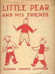 Cover of Little Pear and his friends by Eleanor Frances Lattimore