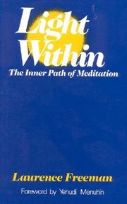 Cover of Light within by Laurence Freeman
