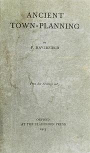 Front cover of Ancient Town-Planning by Francis John Haverfield
