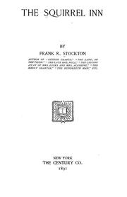 Cover of The Squirrel inn by Frank R. Stockton